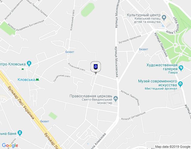 Скрол/Сітілайт, Київ, Кловський Узвіз, 20