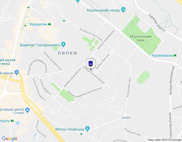 Сітілайт, Київ, Орлика Пилипа Вул./Липська Вул. (ресторан "Горчіца")