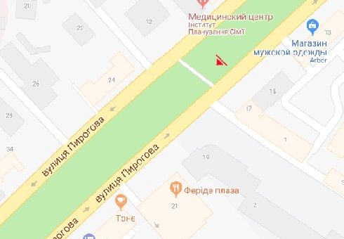 Скролл/Ситиборд, Винница, Пирогова вул., 17