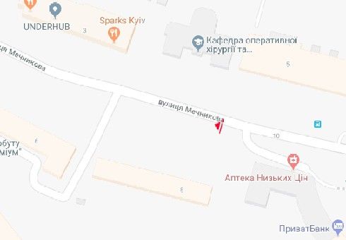 Скрол/Сітіборд, Київ, Мечникова вул., 8