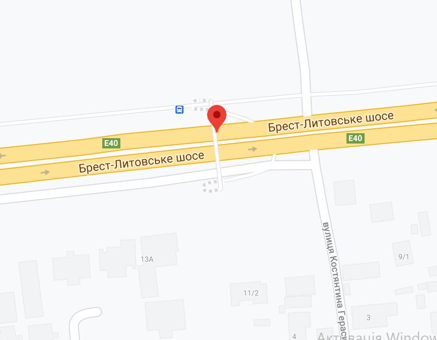 Реклама на мостах, Киев, Брест - Литовська шосе, 4А. Другий від Києва, зупинка Пролісок, навпроти реторан Ярославів Двір, напрямок - з Києва