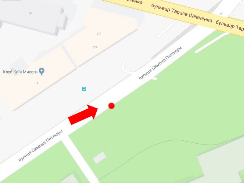 Ситилайт, Киев, Петлюри вул. (колиш. вул. Комінтерну) навпроти 2/17, в сторону бул. Шевченко