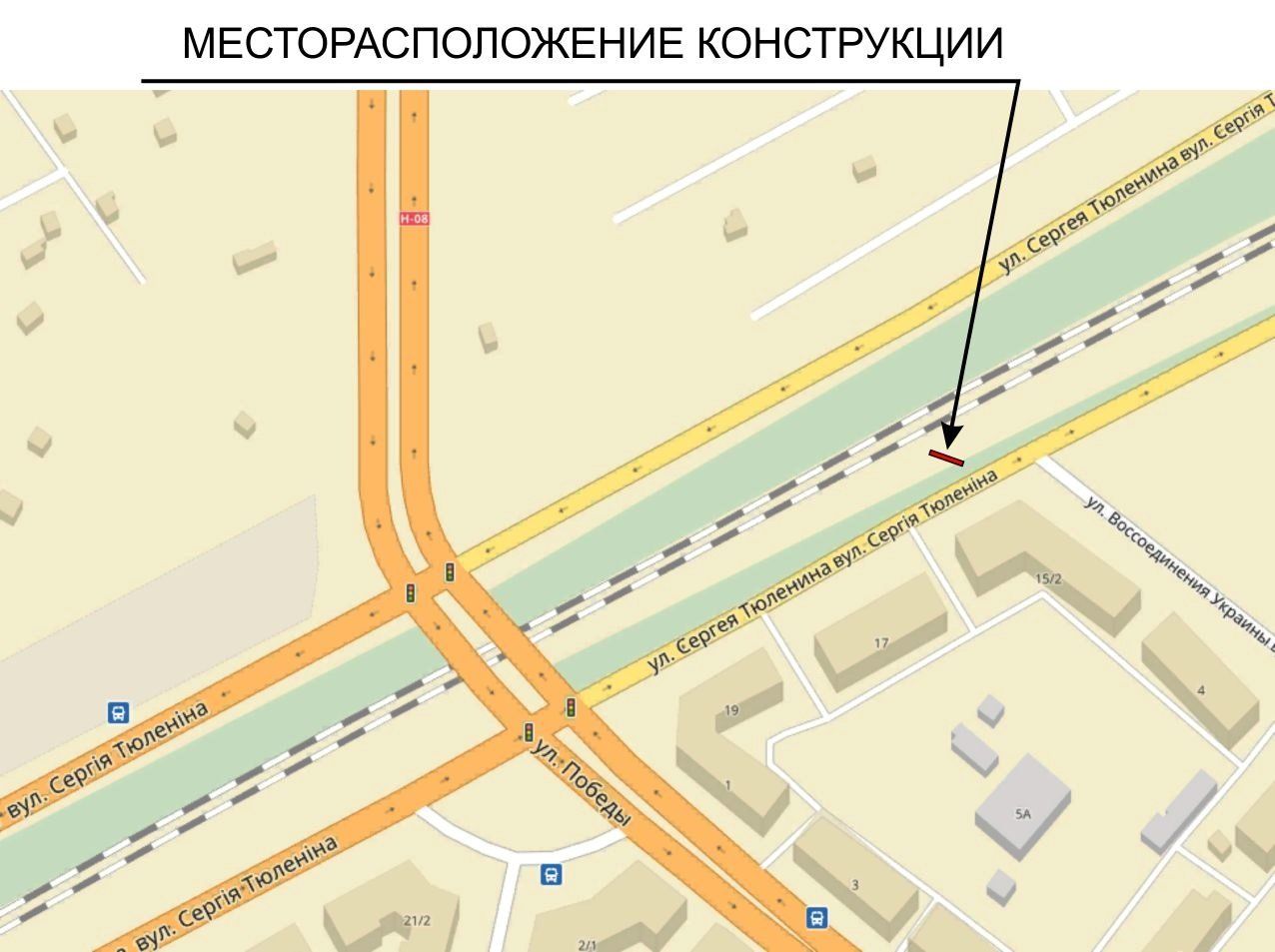 Білборд/Щит, Запоріжжя, Тюленина, 15