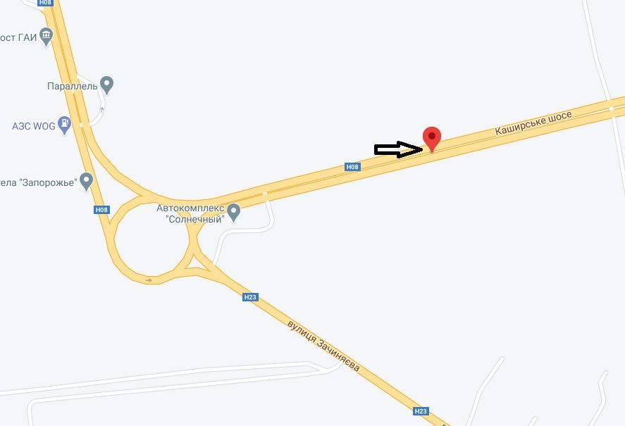 Билборд/Щит, Запорожье, 115_Запоріжжя_ул.Тиражная 430м от трассы -въезд в город