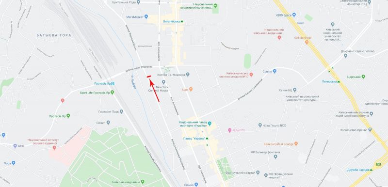 Скролл/Ситиборд, Киев, Малевича Казимира вул, 17- вул. І. Федорова,на світлофорі