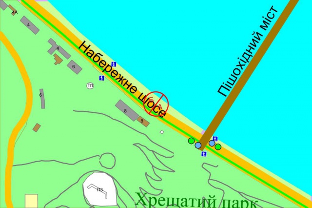 Led екран/Відеоборд, Київ, Набережне шосе (4),(після 100 метрів від Паркового мосту по ходу до Поштової площі)