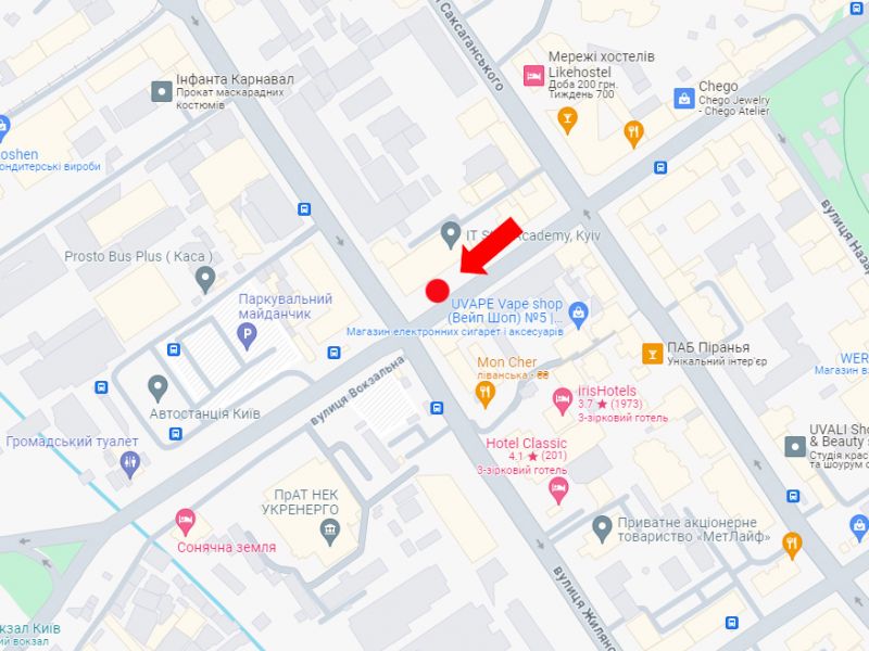 Сітілайт, Київ, Петлюри вул., 28 / вул. Жилянська, в сторону центрального залізничного вокзалу