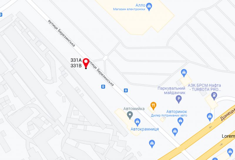 Білборд/Щит, Дніпро, вул. Березинська (ТРК Караван) 200 метрів від перехрестя