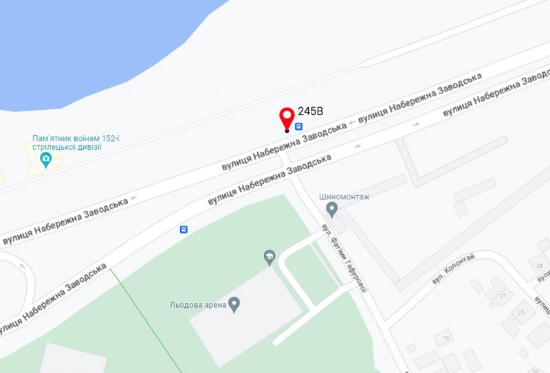 Билборд/Щит, Днепр, Набережна Заводська-Парк Молоді, в центр