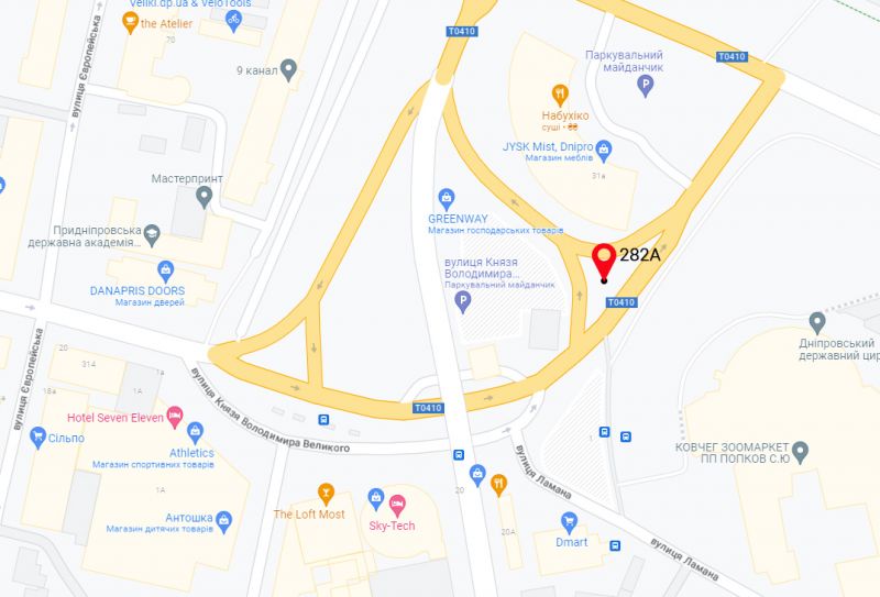 Роллер/Призматрон, Днепр, Новий міст р-н Цирку