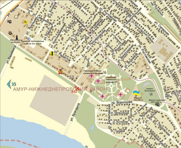 Билборд/Щит, Днепр, пр.Мануйлівський, 21/пр.Воронцова, 21, поток движения от Амурского моста в сторону центрального моста