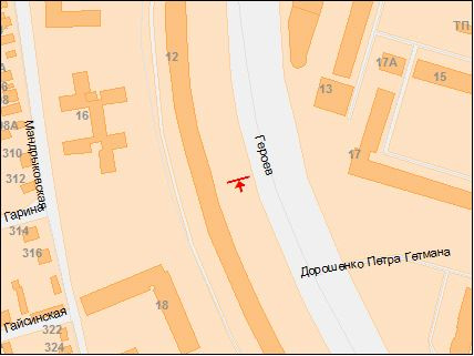 Билборд/Щит, Днепр, пр.Героїв, 12/пр.Героев, 12, ТЦ "Гермес", "Адидас", "Антошка", много магазинов