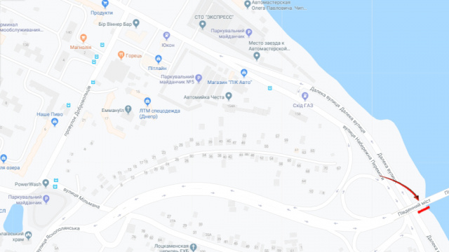Билборд/Щит, Днепр, вул. Набережна Перемоги (р-н Південного моста)/ул.Наб.Победы, Южный мост, трансопртная развязка