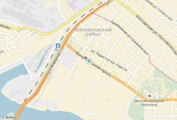 Билборд/Щит, Днепр, пр.Мануйлівський, навпроти дому №5, в бік Нового моста, до центру/пр.Воронцова, напротив дома №5, в сторону Нового моста, в центр
