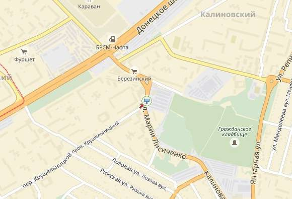 Билборд/Щит, Днепр, вул.Марії Лисиченко, біля зупинки "Ринок Березинський", з центру/ул.Героев Гражданской войны, возле остановки "Рынок Березинский", из центра