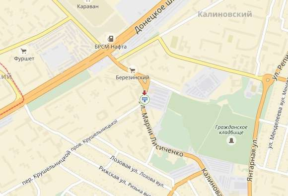 Билборд/Щит, Днепр, вул.Марії Лисиченко, біля зупинки "Ринок Березинський", до центру/ул.Героев Гражданской войны, возле остановки "Рынок Березинский", в центр