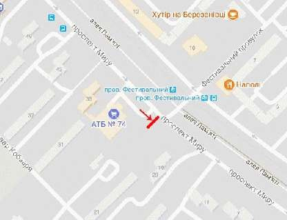 Билборд/Щит, Днепр, пр.Миру, 33, біля "АТБ-маркет", в центр/пр.Мира, 33, возле "АТБ", в центр