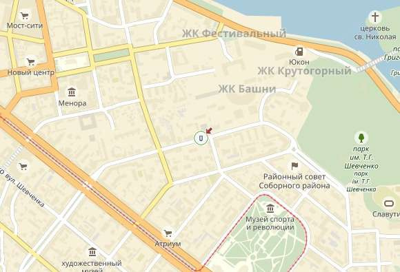 Ситилайт, Днепр, вул.В. Вернадського, 16/ул.Дзержинского, 16