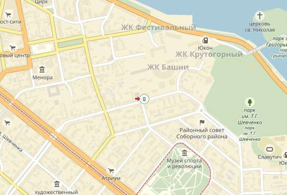 Ситилайт, Днепр, вул.В. Вернадського, 18А/ул.Дзержинского, 18а