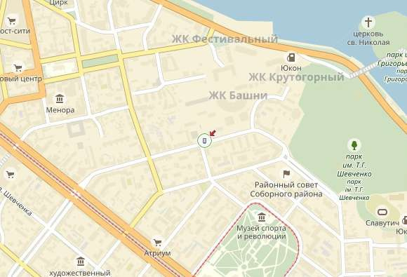 Ситилайт, Днепр, вул.В. Вернадського, 18А/ул.Дзержинского, 18а