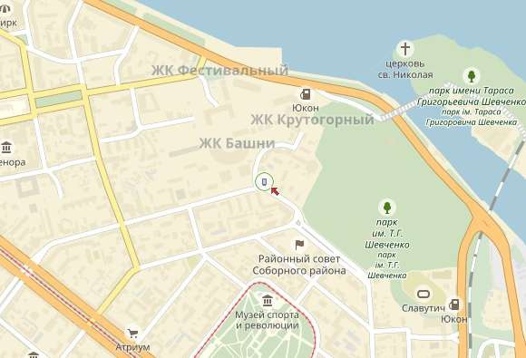 Ситилайт, Днепр, вул.В. Вернадського, 35А – 1-/ул.Дзержинского, 35а -1-