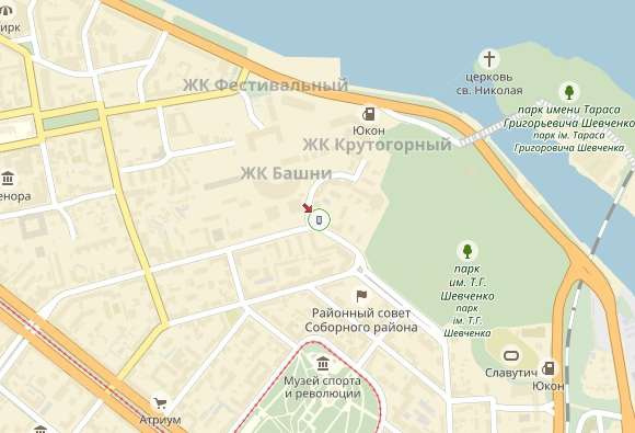 Ситилайт, Днепр, вул.В. Вернадського, 35А – 1-/ул.Дзержинского, 35а -1-