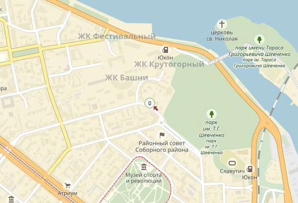 Сітілайт, Дніпро, вул.В. Вернадського, 35А – 2-/ул.Дзержинского, 35а -2-