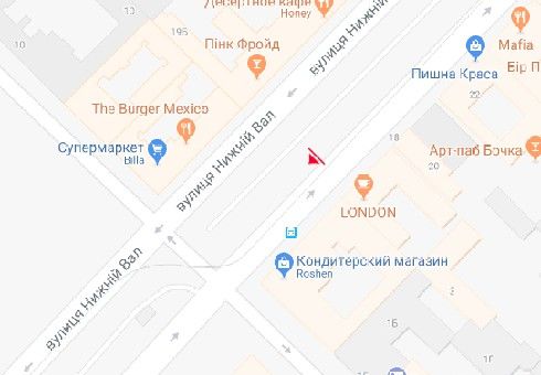 Скролл/Ситиборд, Киев, Верхній Вал вул., 18