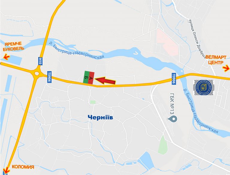 Билборд/Щит, Трассы, Черніїв траса Івано-Франківськ-Буковель №5