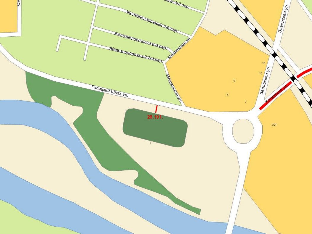 Билборд/Щит, Черновцы, вул. Галицький шлях,  автовокзал, в центр