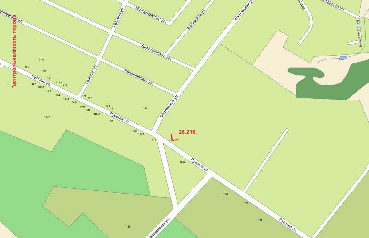 Билборд/Щит, Черновцы, вул. Руська - Фастівська, транспортна розвилка