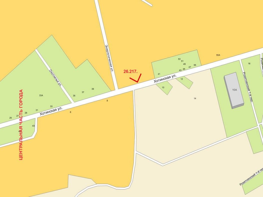 Билборд/Щит, Черновцы, вул. Хотинська-Енергетична, Епіцентр, перехрестя, в центр