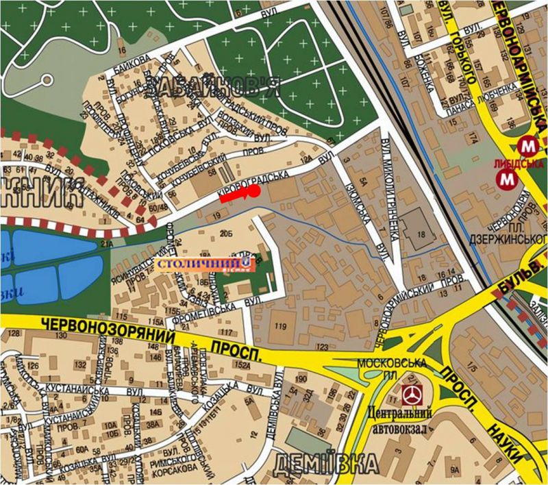 Білборд/Щит, Київ, Брожка вул. (колиш. Кіровоградська вул.), навпроти АЗС "Glusco", в сторону Грінченка вул.