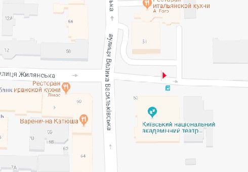 Сітілайт, Київ, Жилянська вул., 4 - Велика Васильківська вул.