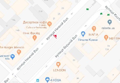 Скролл/Ситиборд, Киев, Нижній Вал вул., 19-21