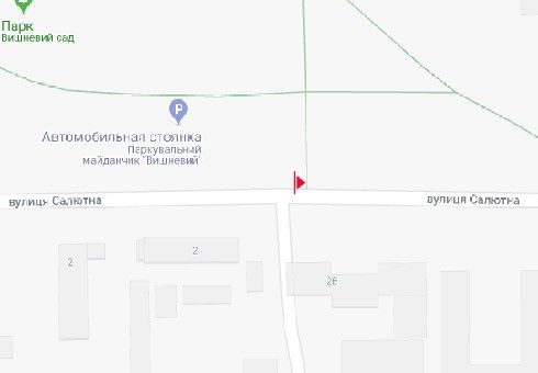 Билборд/Щит, Киев, Салютна вул., 2