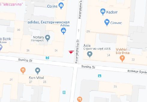 Сітілайт, Одеса, Катерининська вул., 26 А