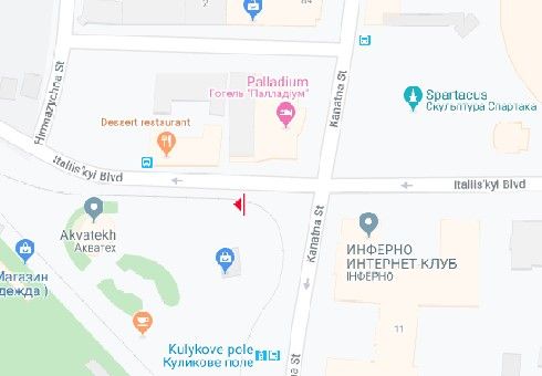 Ситилайт, Одесса, Італійський бульвар - Куликове поле ул. В