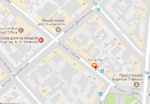 Ситилайт, Одесса, Садова вул., 13 B