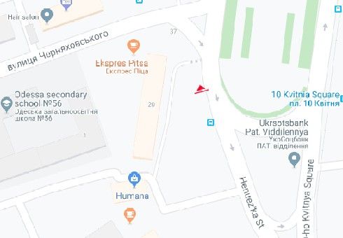 Ситилайт, Одесса, Генуезька вул. - 10-го Квітня пл. А, зупинка