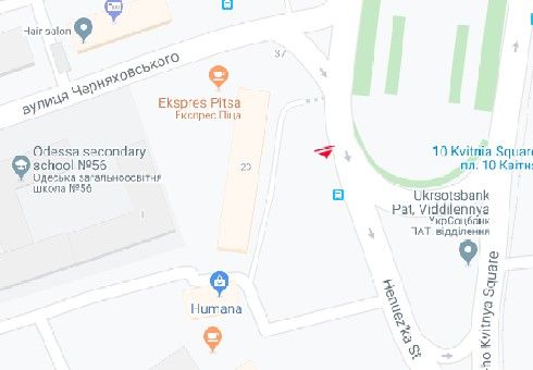 Ситилайт, Одесса, Генуезька - 10-го Квітня пл. B, зупинка