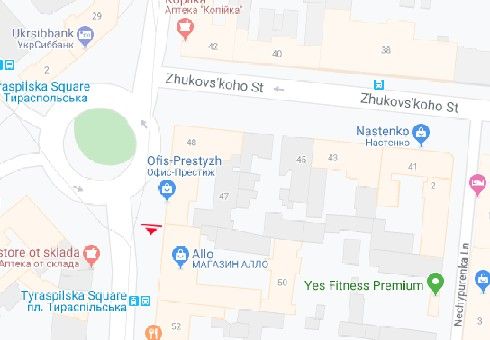 Сітілайт, Одеса, Преображенська вул., 52 - Тираспольська пл. А, зупинка