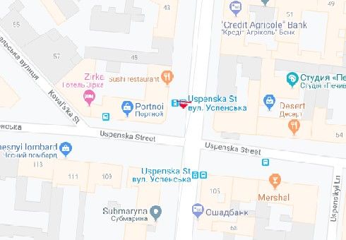 Ситилайт, Одесса, Преображенська вул., 47 - Успенська вул. В, зупинка