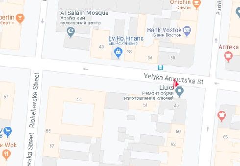 Ситилайт, Одесса, В. Арнаутська вул., 49 - Пушкінська вул. А