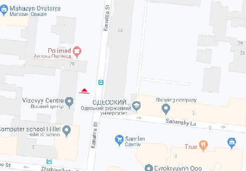 Сітілайт, Одеса, Канатна вул., 22 - Сабанський пров. А