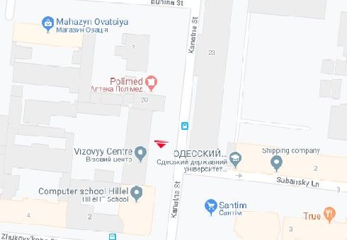 Сітілайт, Одеса, Канатна вул., 22 - Сабанський пров. В