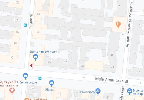 Сітілайт, Одеса, М. Арнаутська вул., 41 - Канатна вул. В