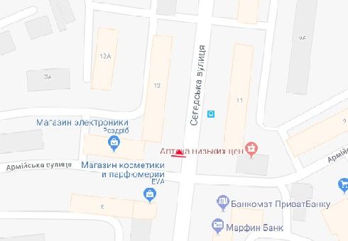 Ситилайт, Одесса, Сегедська вул., №12 А