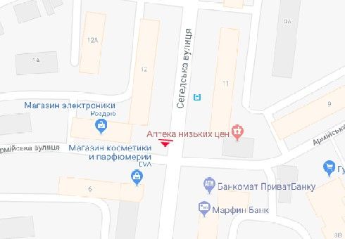 Ситилайт, Одесса, Сегедська вул., №12 В