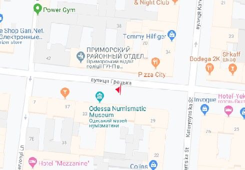 Пілон, Одеса, Грецька вул., 31 ("Кокон") А